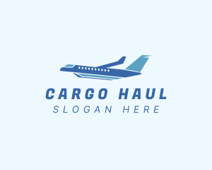 Aircraft Logistics Transport logo design