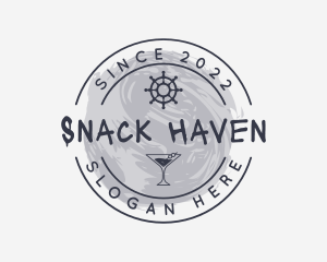 Cocktail Bar Helm  logo design