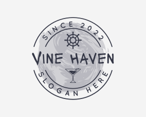 Cocktail Bar Helm  logo design