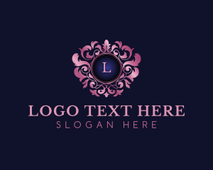 Cinema - Premium Floral Ornament logo design