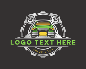 Repair - Mechanic Wrench Car logo design