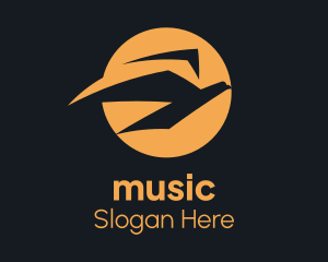 App - Flying Eagle Sun logo design