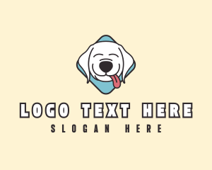 Cute Pet Puppy Logo