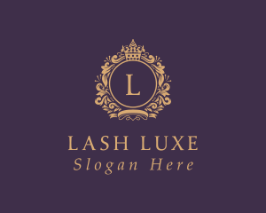 Gold Expensive Boutique logo design