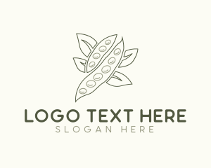 Vegan - Vegan Soy Beans logo design