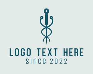 Medical - Medical Acupuncture Needle logo design
