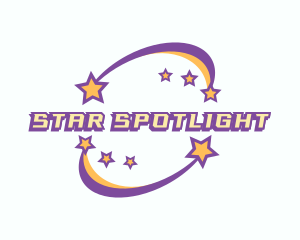 Cosmic Shooting Star logo design