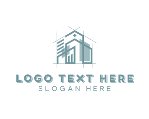 Engineer - Home Architecture Construction logo design