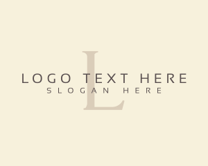 Minimalist - Aesthetic Fashion Boutique logo design