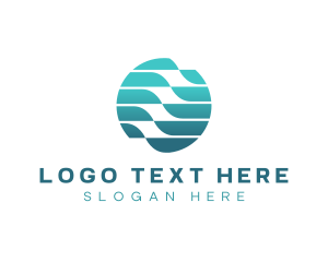Abstract - Wave Water Business logo design