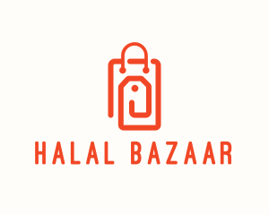 Shopping Bag Tag logo design