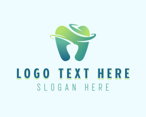 Swoosh - Dental Tooth Dentistry logo design