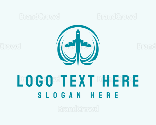 Airline Travel Plane Logo