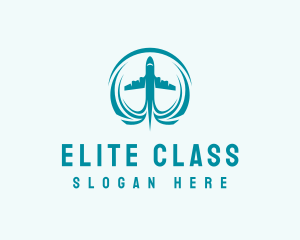 Airline Travel Plane  logo design