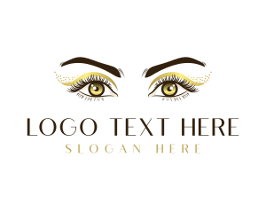 Brow - Beauty Cosmetics Eyes logo design