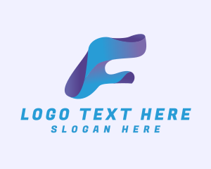 Telecommunication - Business Tech Letter F logo design