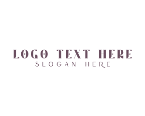 Event Designer - Elegant Style Luxury Business logo design