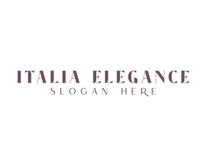 Elegant Style Luxury Business logo design