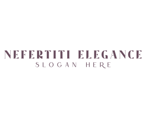 Elegant Style Luxury Business logo design