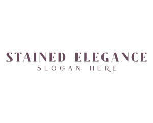 Elegant Style Luxury Business logo design