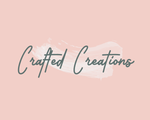 Elegant Artist Watercolor logo design