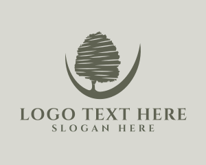 Herbal - Eco Nature Tree logo design