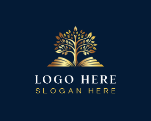 Ebook - Elegant Tree Garden logo design