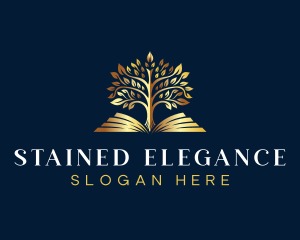 Elegant Tree Garden logo design