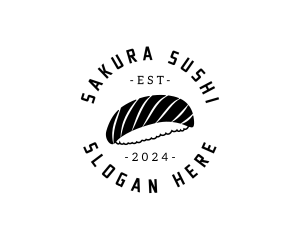 Japanese Sushi Sashimi logo design
