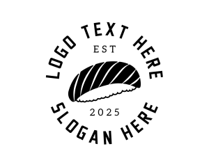 Sushi - Japanese Sushi Sashimi logo design