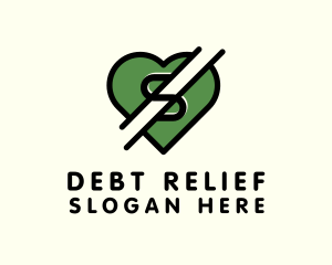 Debt - Heart Foreign Exchange logo design