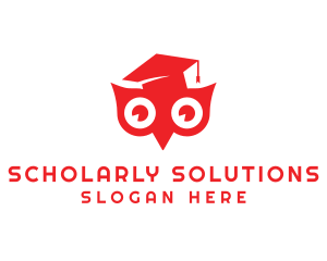 Scholar - Smart Eye Owl logo design