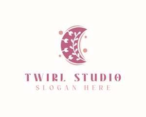 Flower Moon Boutique logo design