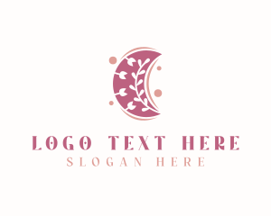 Yoga - Flower Moon Boutique logo design