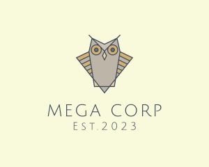 Owl Bird Aviary logo design