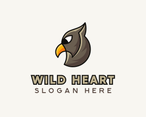 Bird Falcon Animal logo design