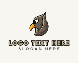 Natural Reserve - Bird Falcon Animal logo design