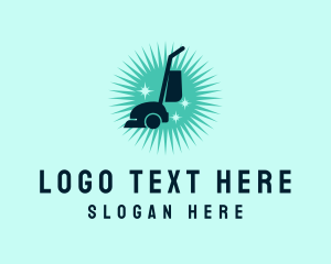 Cleaner - Home Cleaning Vacuum Cleaner logo design
