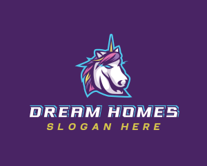 Unicorn Gaming Streamer Logo