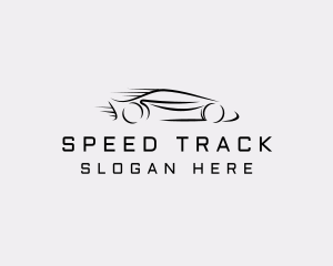 Fast Sports Car Logo