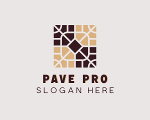 Brick Paving Tiles logo design