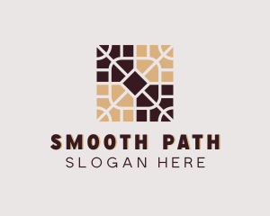 Paving - Brick Paving Tiles logo design