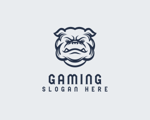 Tough Bulldog Animal Logo