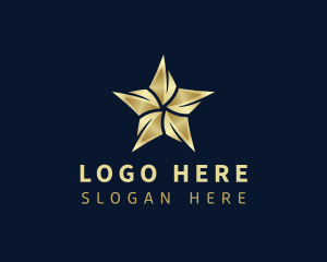 Advertising Media Star logo design