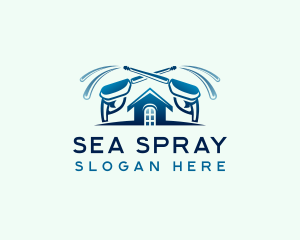 Splash Pressure Cleaner logo design