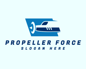 Propeller - Airplane Travel Propeller logo design