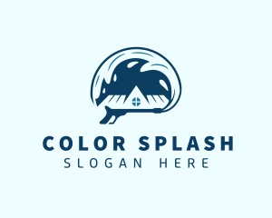 Home Cleaning Power Wash logo design