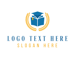 Bookstore - University Learning Academy logo design