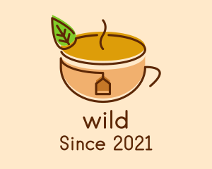 Brand - Organic Tea Cup logo design