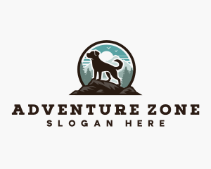 Mountain Dog Adventure logo design